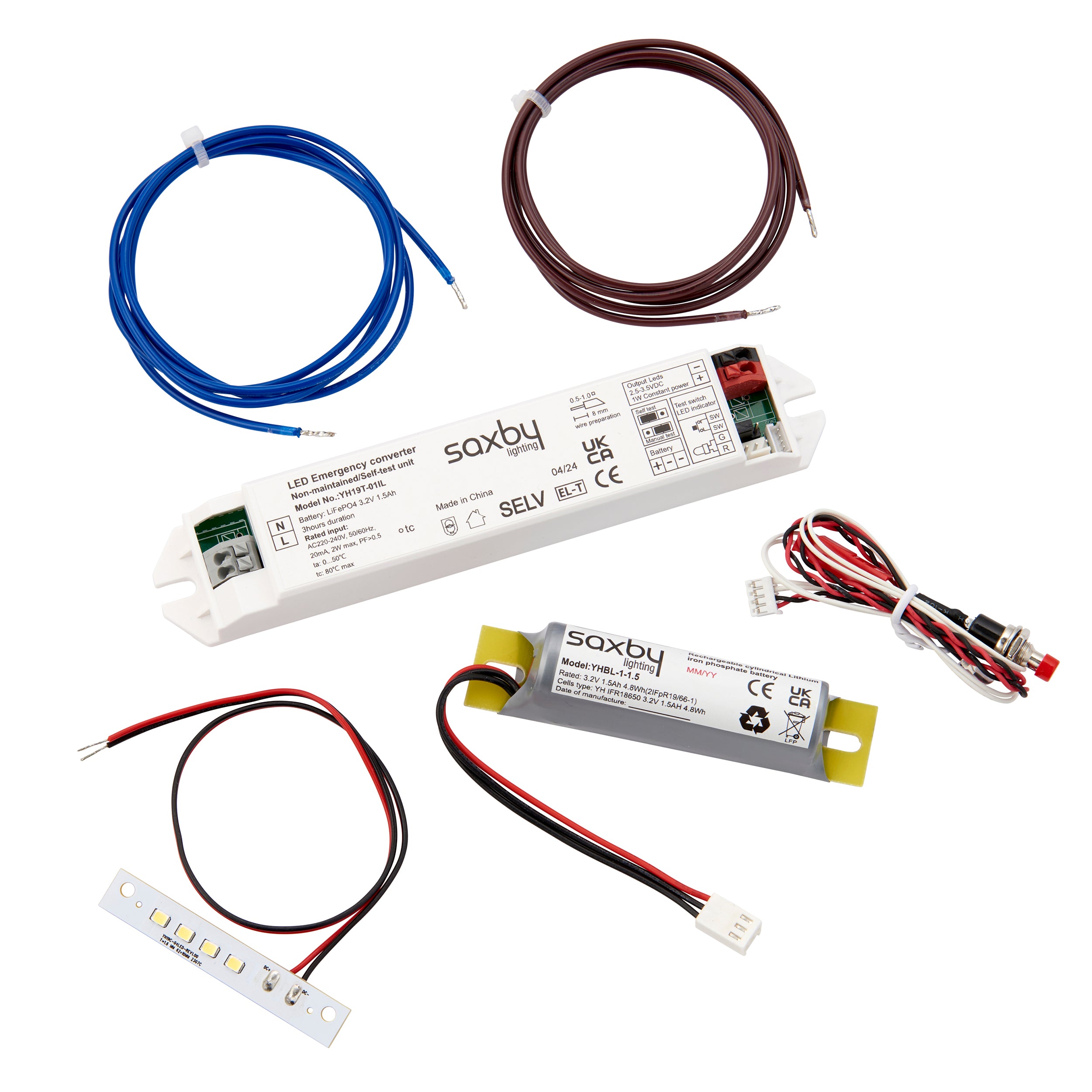 Saxby Lighting Batten 2-in-1 Emergency kit 107137