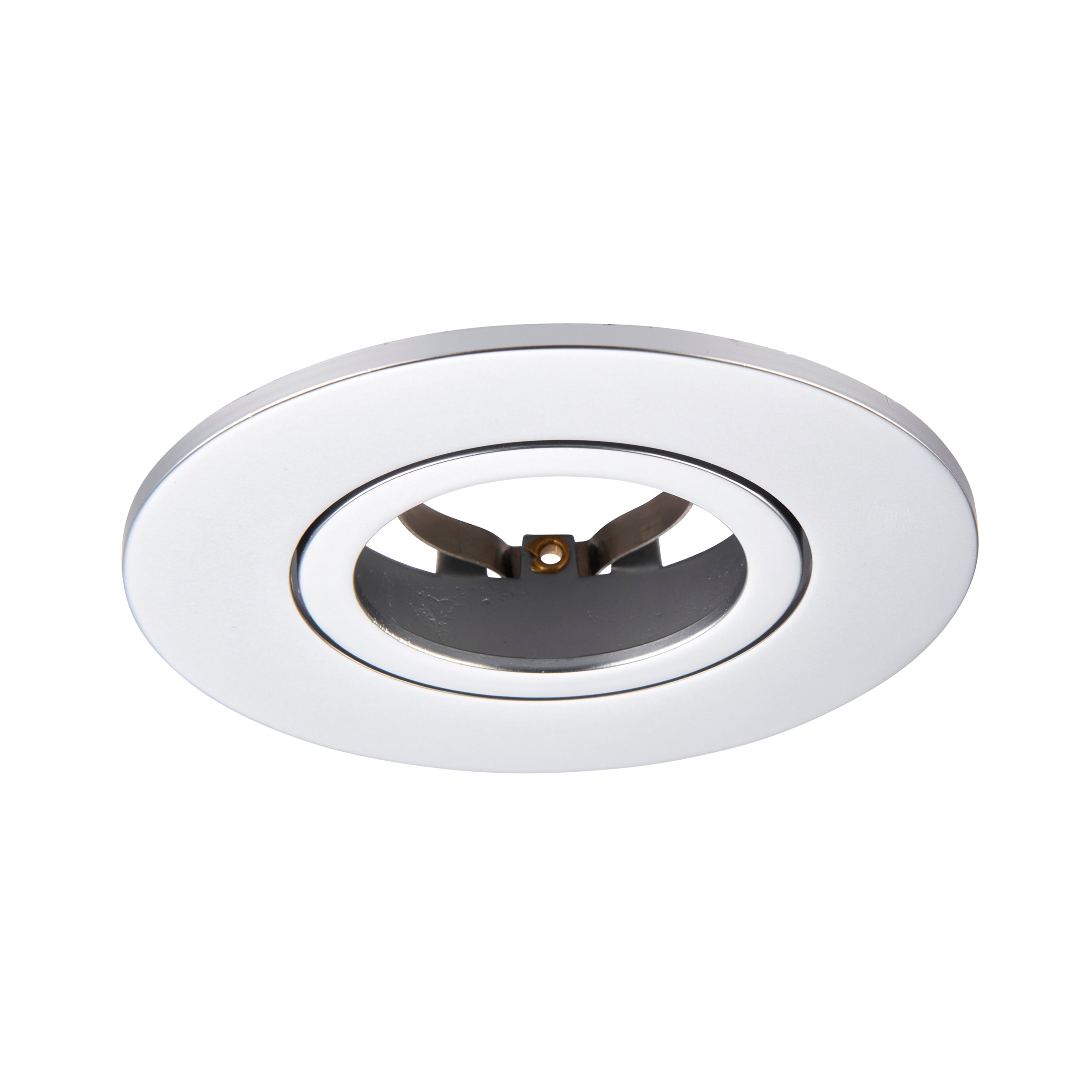 Saxby Lighting Saxby ShieldONE 75 Bezel Tilt - Silver 113314