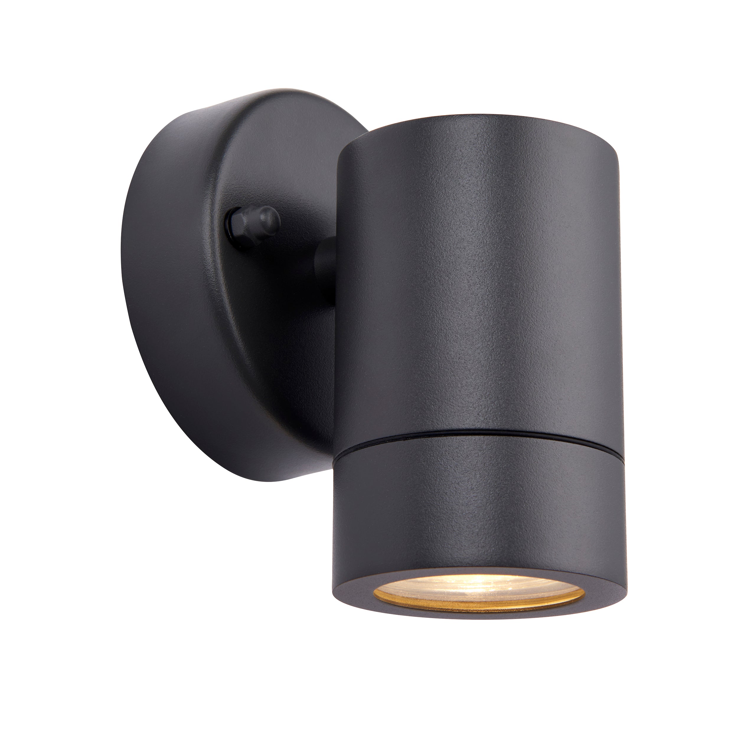 Saxby Lighting Palin 1lt Wall IP44 - Anthracite Grey 77906