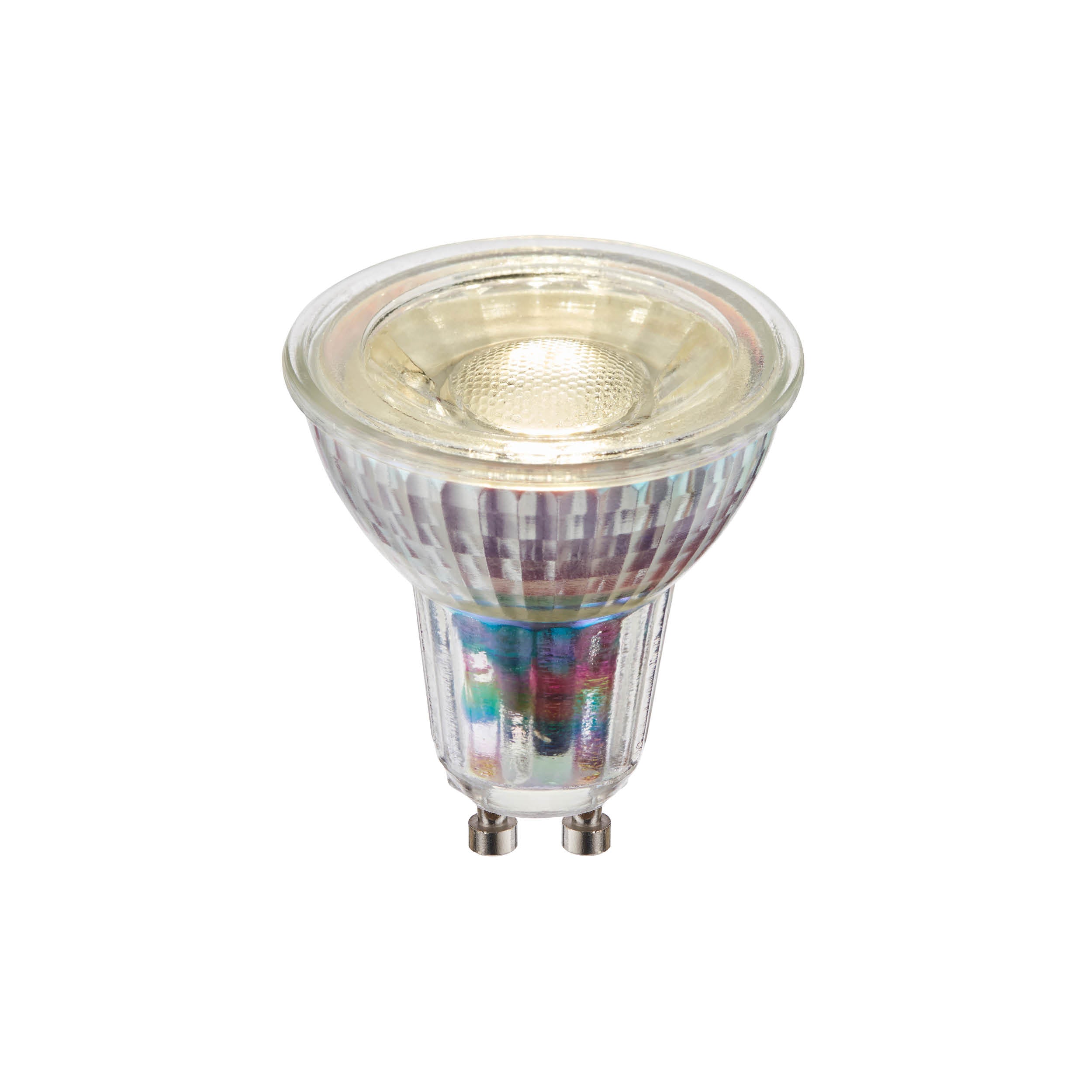 Saxby Lighting GU10 GLASS LED 5.5W | 470LM | 85LM/W | 4000K | 38 Beam Angle - Dimmable 90983