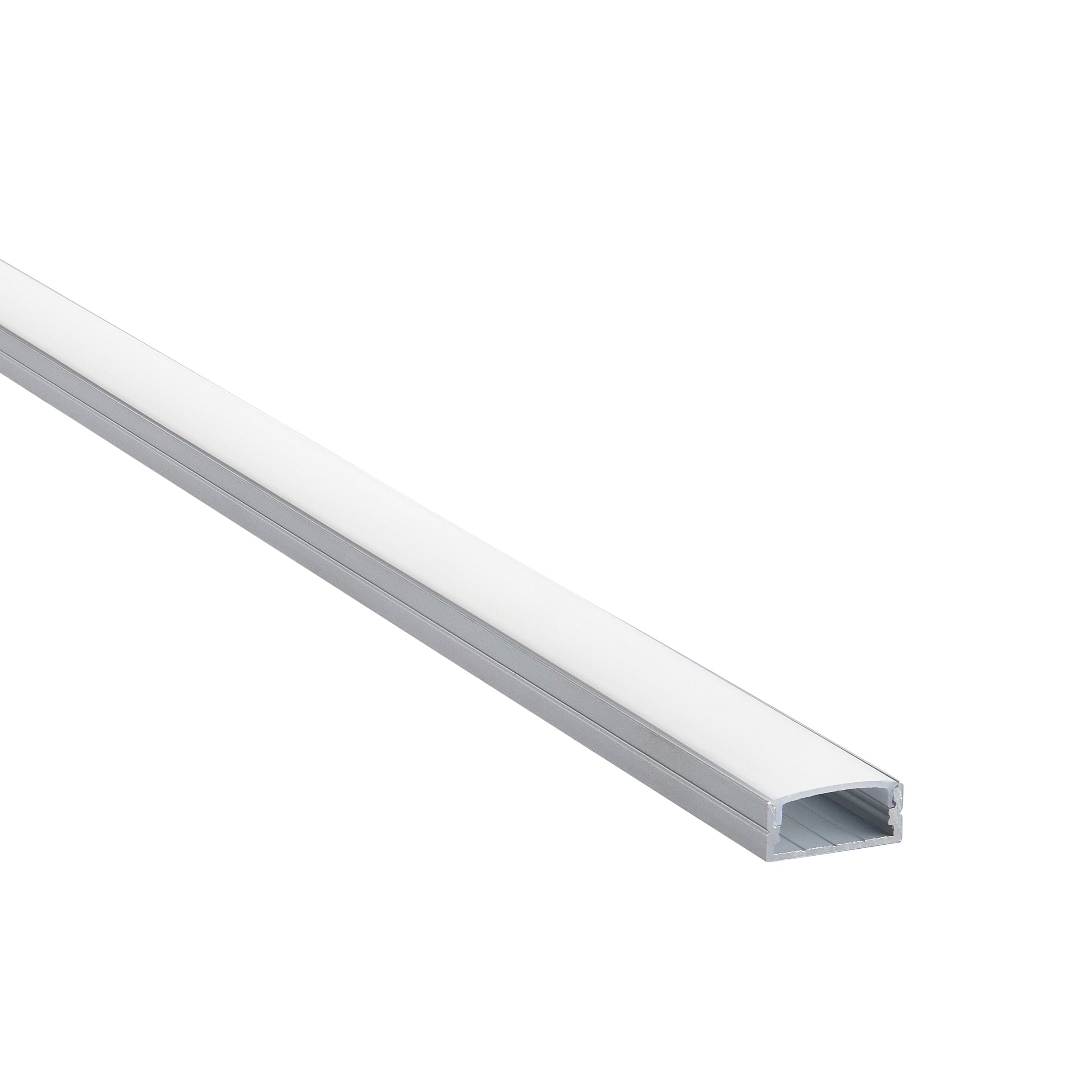 Saxby Lighting RigelSLIM Surface Wide 2m Aluminium Profile/Extrusion Silver 97735