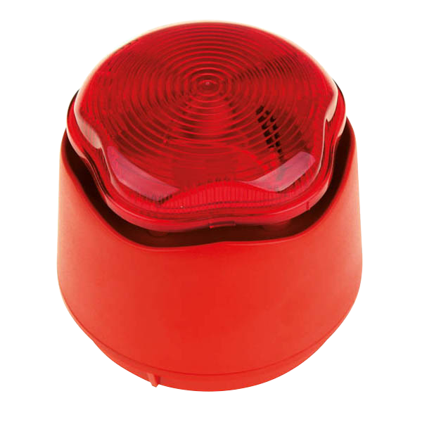 ESP combined RED BANSHEE sounder + strobe CB-1R