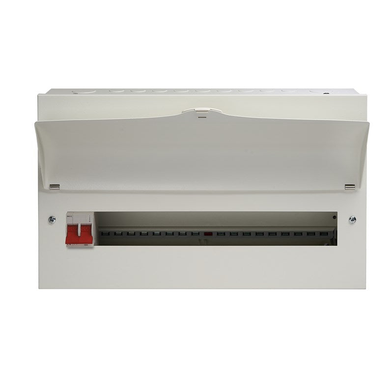 Crabtree Starbreaker 18 Way Consumer Unit Main Switch 100A 518/2B