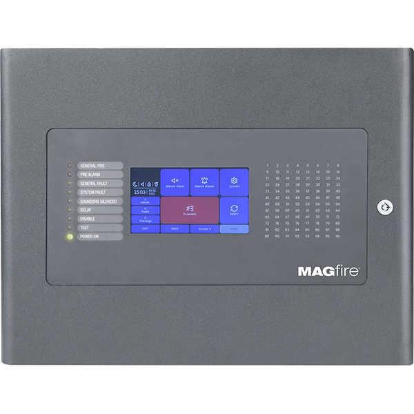 ESP MAGPRO Addressable 96 Zone Fire Alarm Panel Grey MAGPRO9601