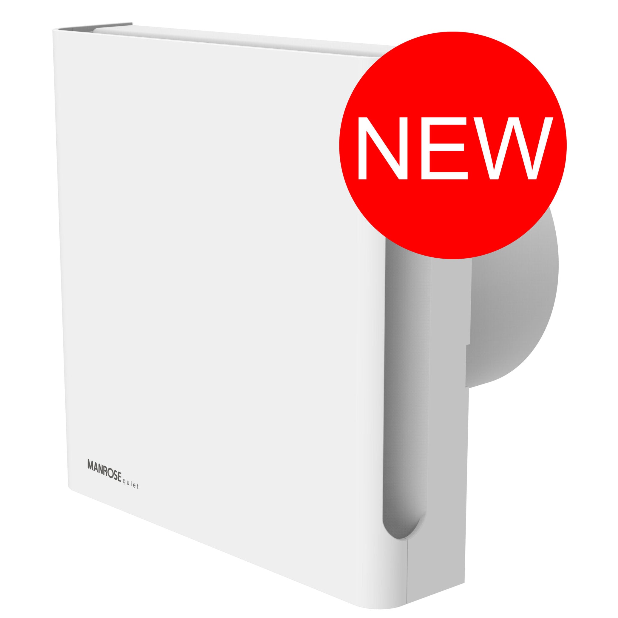 Manrose Quiet Fan IPX5 Conceal Timer QF100TX5CON