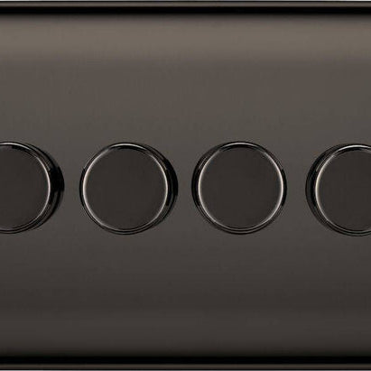 BG Nexus Metal Black Nickel 4G Dimmer Switch NBN84