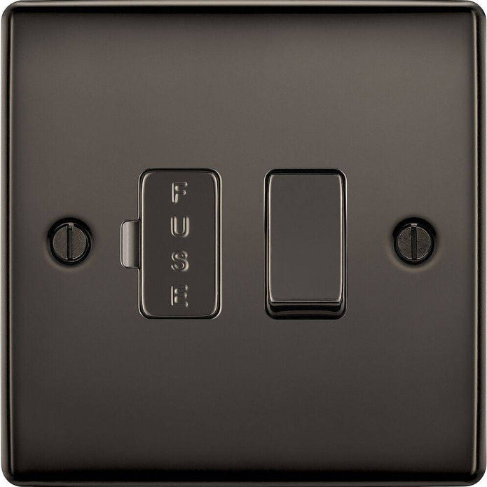 BG Nexus Metal Black Nickel 13A Switched Spur NBN50