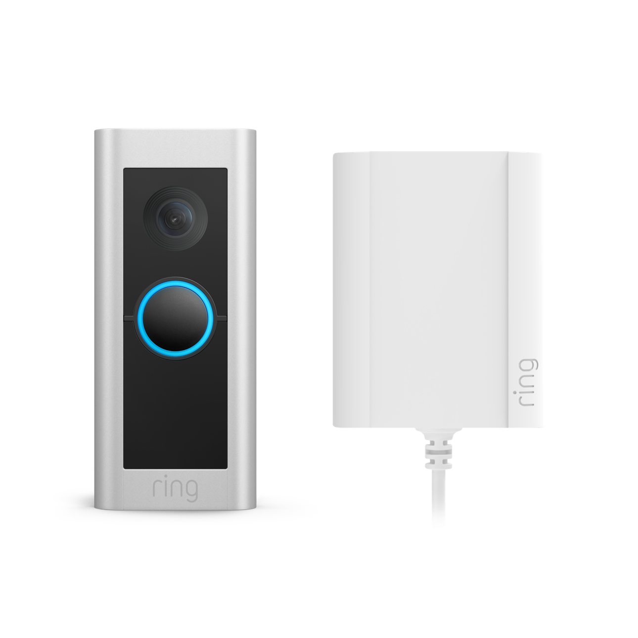 Ring Video Doorbell Pro 2 with Plug-In Adapter B086QLM9BV