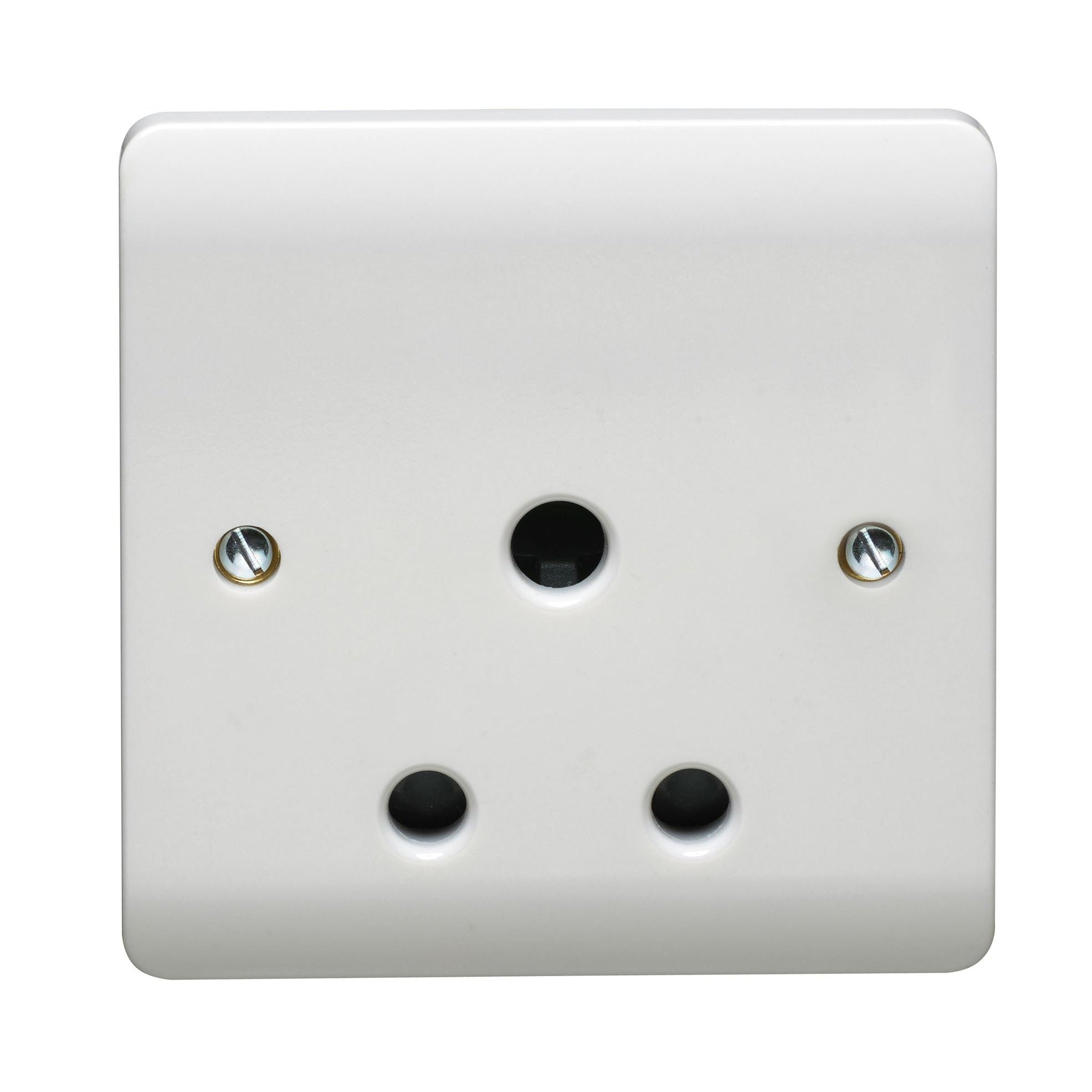 Crabtree Instinct 1G 15A Unswitched Socket Cr1048