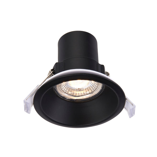 Saxby Lighting ShieldECO CCT anti-glare Black IP65 5W 101343