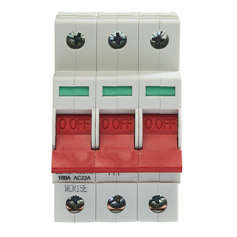 Crabtree Loadstar 125A 3P Switch Disconnector 125SW3