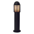 Saxby Lighting Louvre post IP44 60W CH201E27BK