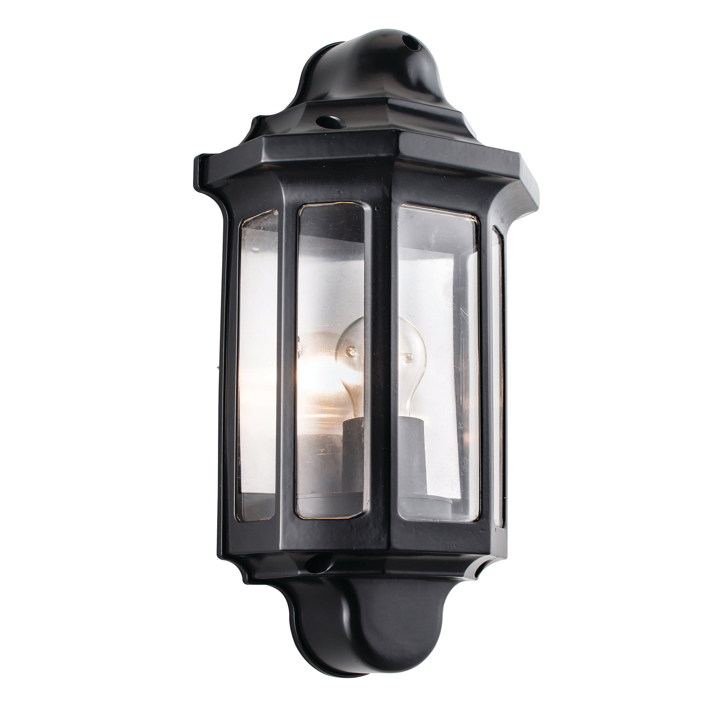 Saxby Lighting Traditional half lantern IP44 60W 1818S