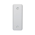 Crabtree Capital White Moulded 1 Gang Architrave Blank Plate 4003