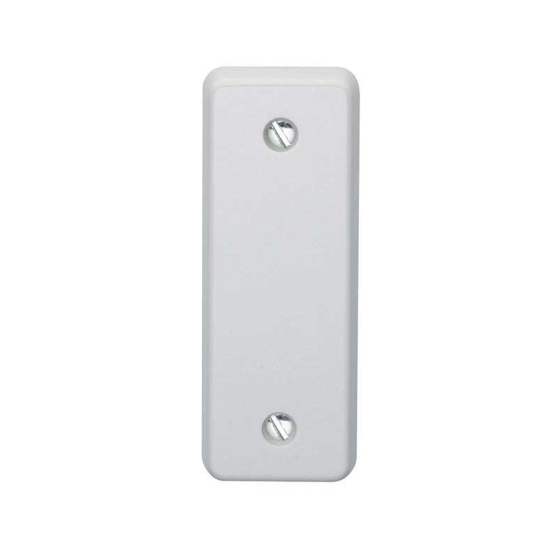 Crabtree Capital White Moulded 1 Gang Architrave Blank Plate 4003