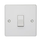 Crabtree Capital White Moulded 10AX 1 Gang 2 Way Switch 4170