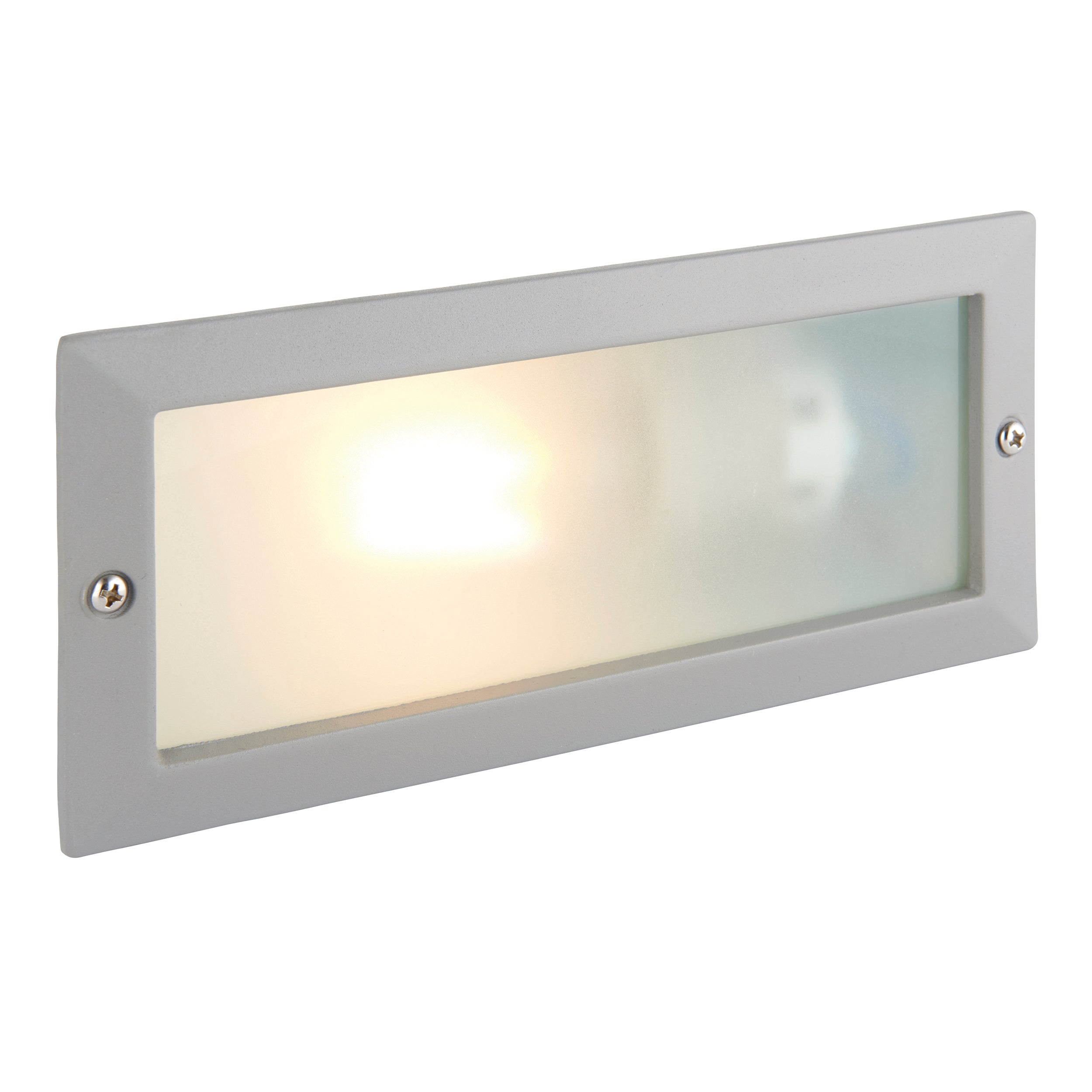 Saxby Lighting Eco plain & louvre IP44 40W 52213