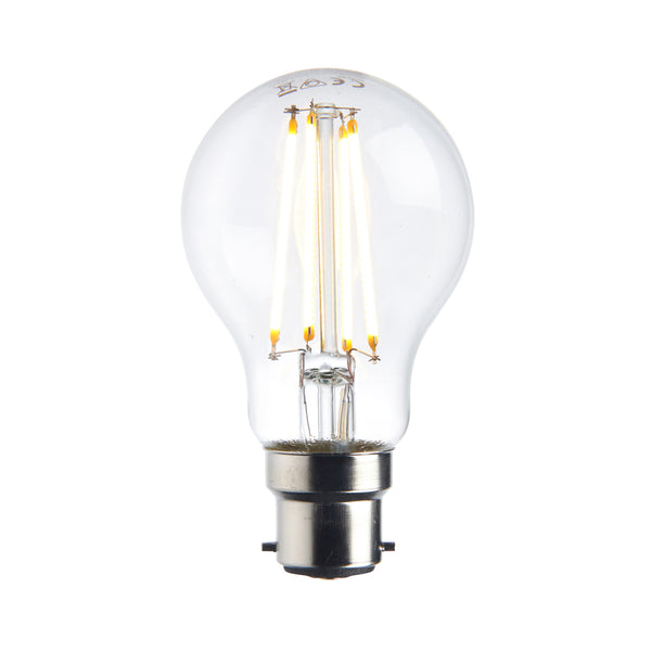 Saxby Lighting B22 LED filament GLS dimmable 8W 76800
