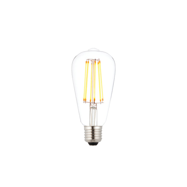 Saxby Lighting E27 LED filament pear dimmable 6W 76803