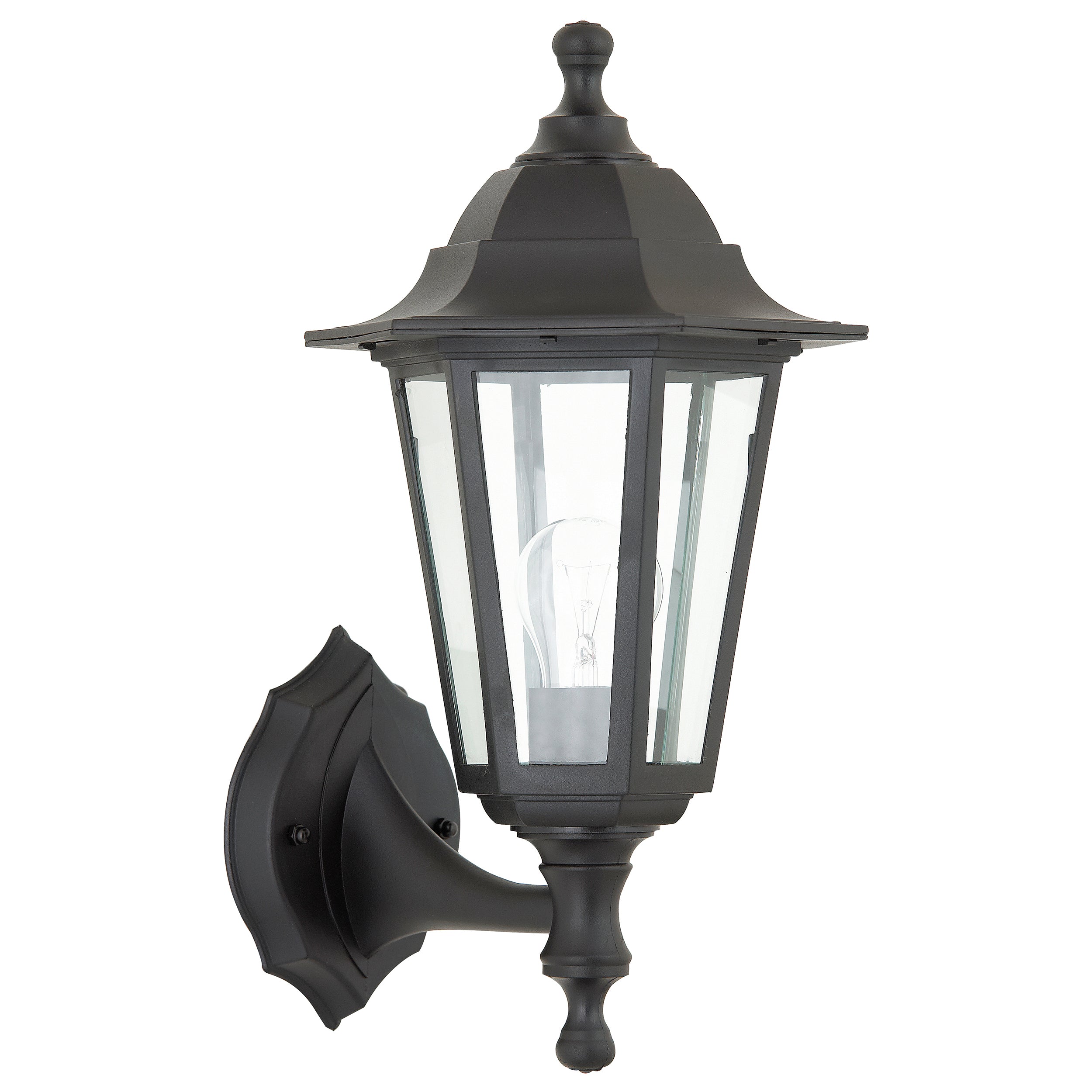Saxby Lighting Bayswater 1lt wall IP44 60W 40045