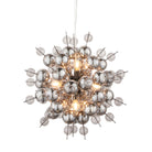 Lightologist Black chrome plate with smoked mirror & tinted glass Multi arm lamp Pendant Light WIN1381583