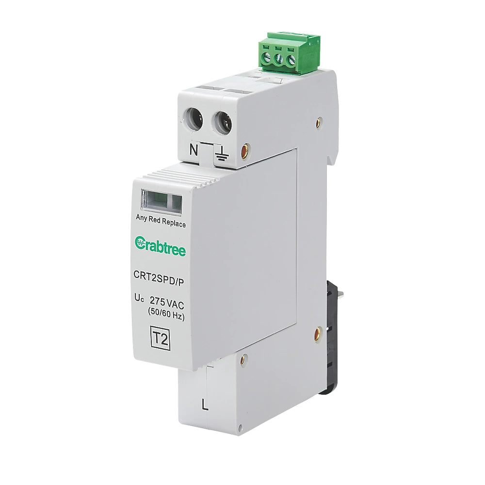 Crabtree Starbreaker DP Type 2 Miniature Surge Protection Device 40kA SBT2SPD3W/1