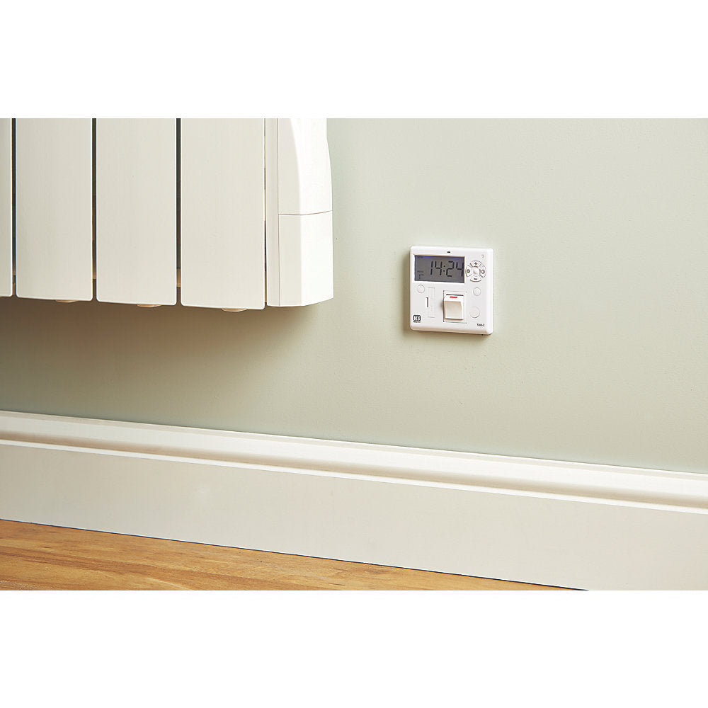 Greenbrook Surface Mounted Digital 7 Day Fused Timer Spur Switch T205