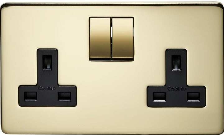 Crabtree Platinum Screwless Switches and Sockets