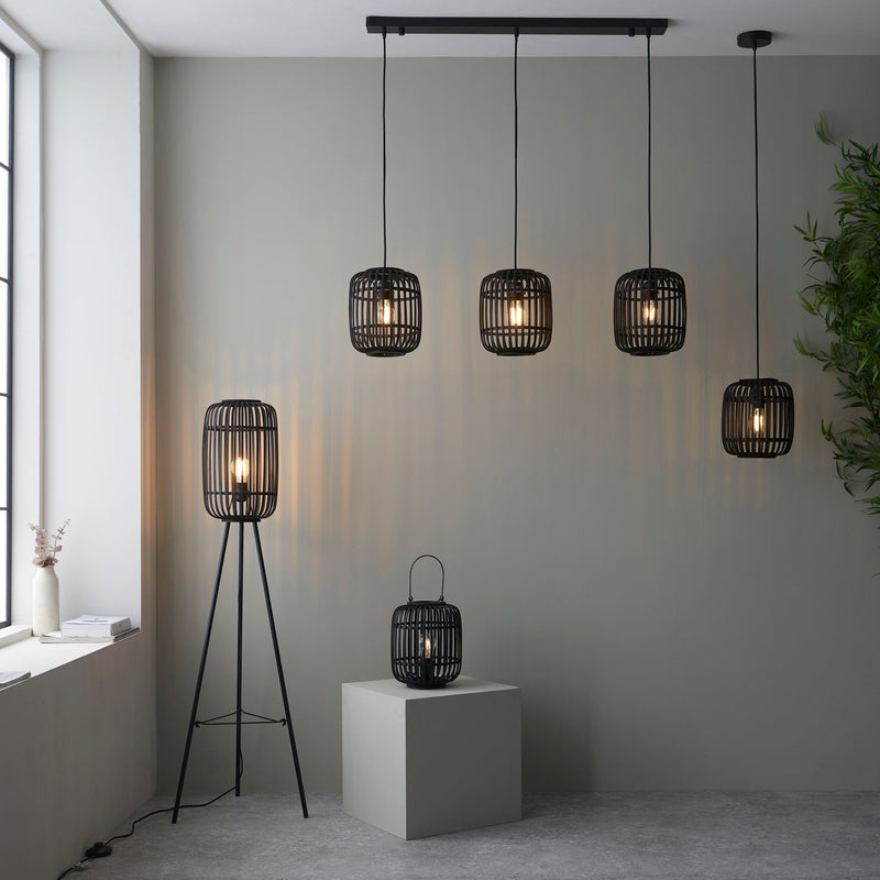 Endon Mathias 1lt Floor Light 101697