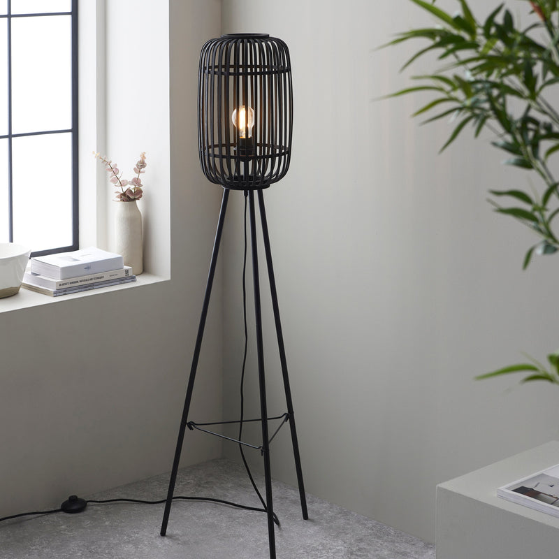 Endon Mathias 1lt Floor Light 101697