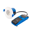 Saxby Shield 4 CCT IP65 Fire rated Dimmable LED Downlight 109803 loop in loop out connector