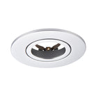 Saxby Lighting Saxby ShieldONE 75 Bezel Tilt - Silver 113314