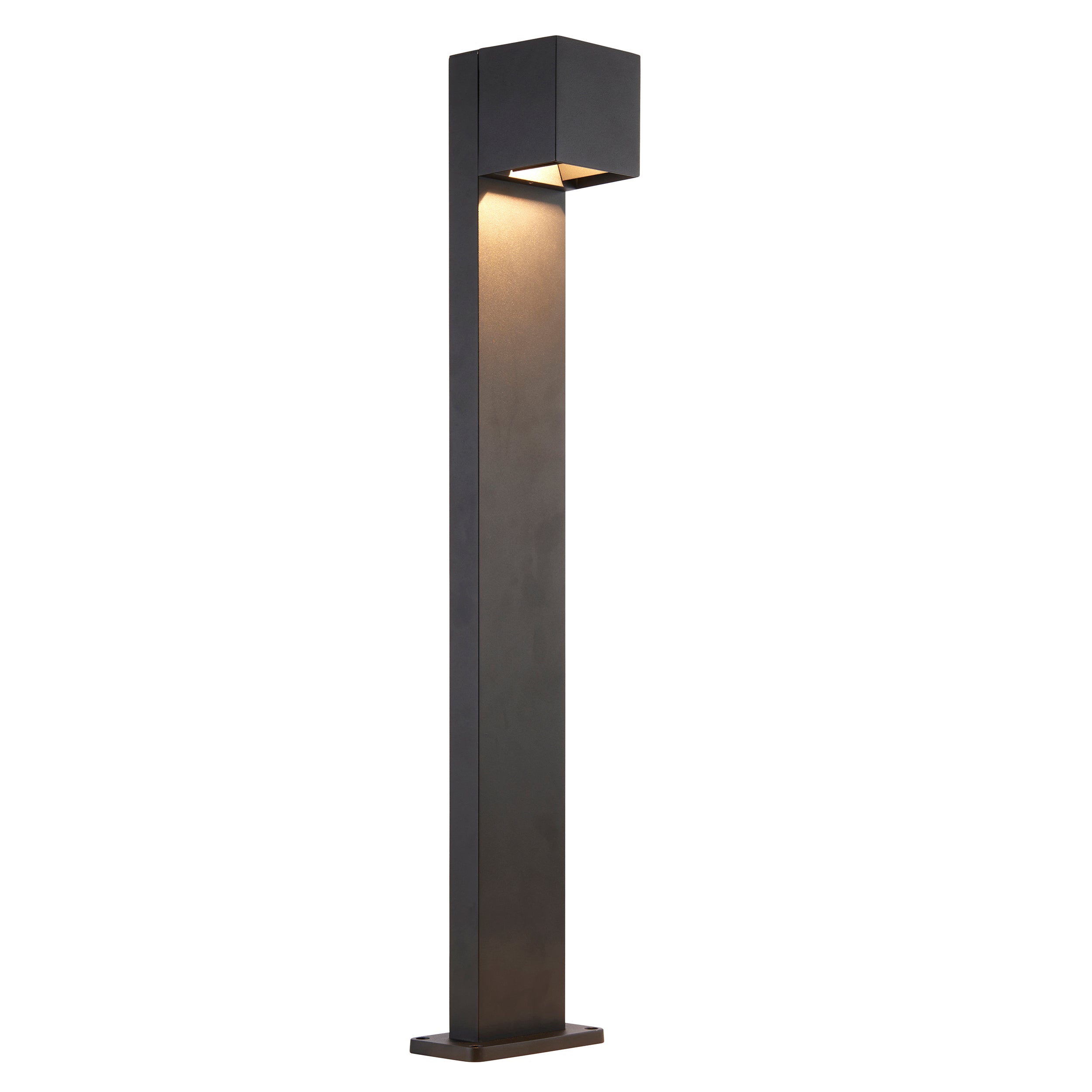 Saxby Lighting Glover CCT Bollard 9W IP65 - Black 120349