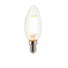 Saxby Lighting E14 LED WHITE FILAMENT CANDLE 4.5W | 470LM | 104LM/W | 2700K 120799
