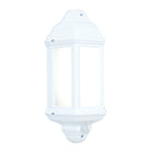 Saxby Lighting Halbury PIR 1lt wall IP44 7W cool white 54554