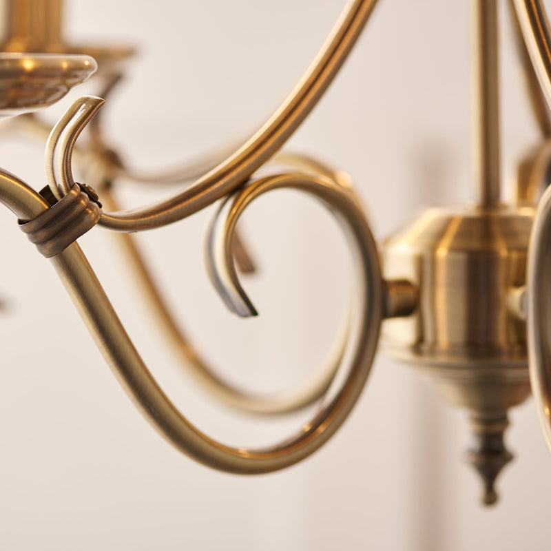 Endon Bernice 5lt Pendant Light 2030-5AN