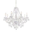 Endon Clarence 8lt Pendant Light 308-8CL