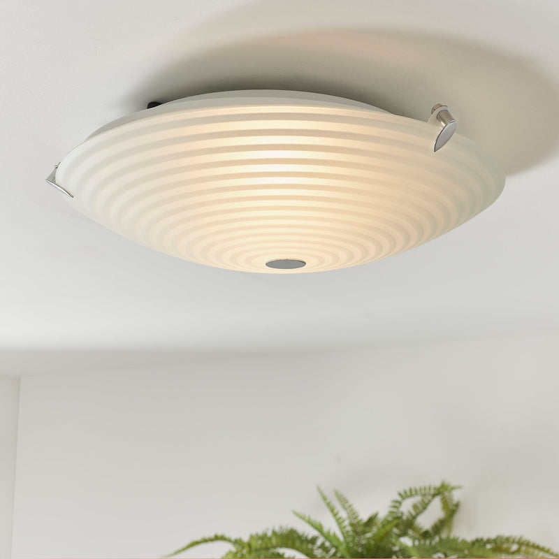 Endon Roundel 2lt Flush Light 633-32