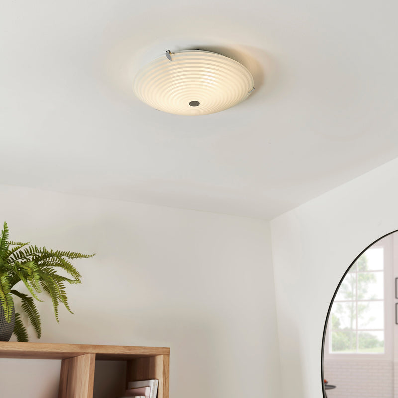 Endon Roundel 2lt Flush Light 633-32