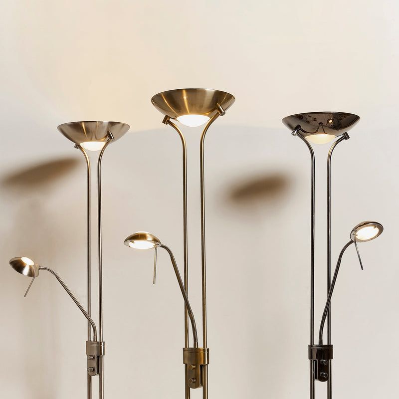 Endon Rome 2lt Floor Light ROME-BC