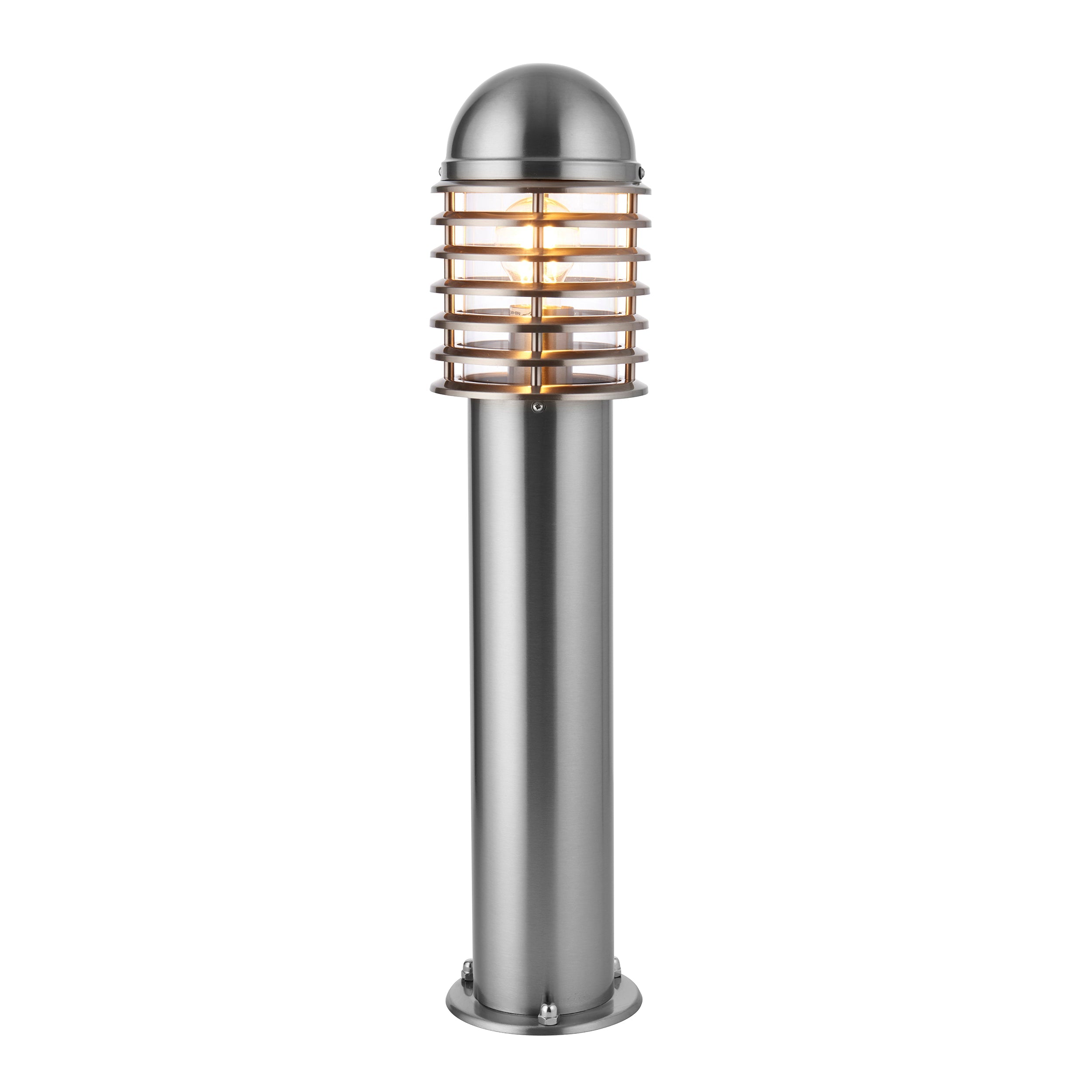 Endon Louvre 1lt Floor Light YG-6002-SS