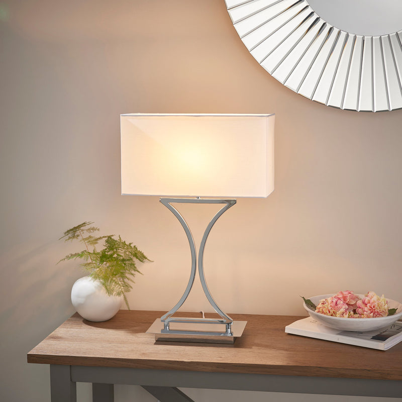 Endon Epalle 1lt Table Light 96930-TLCH