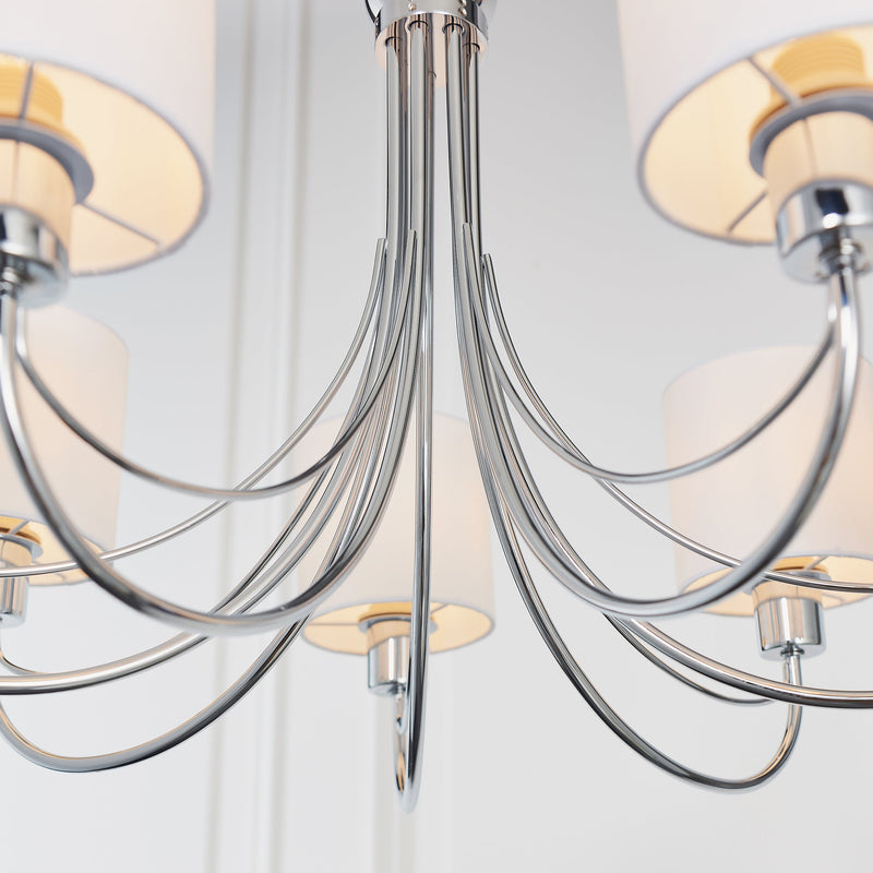 Endon Phantom 7lt Pendant Light PHANTOM-7CH