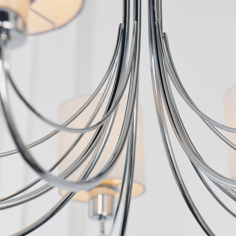 Endon Phantom 7lt Pendant Light PHANTOM-7CH