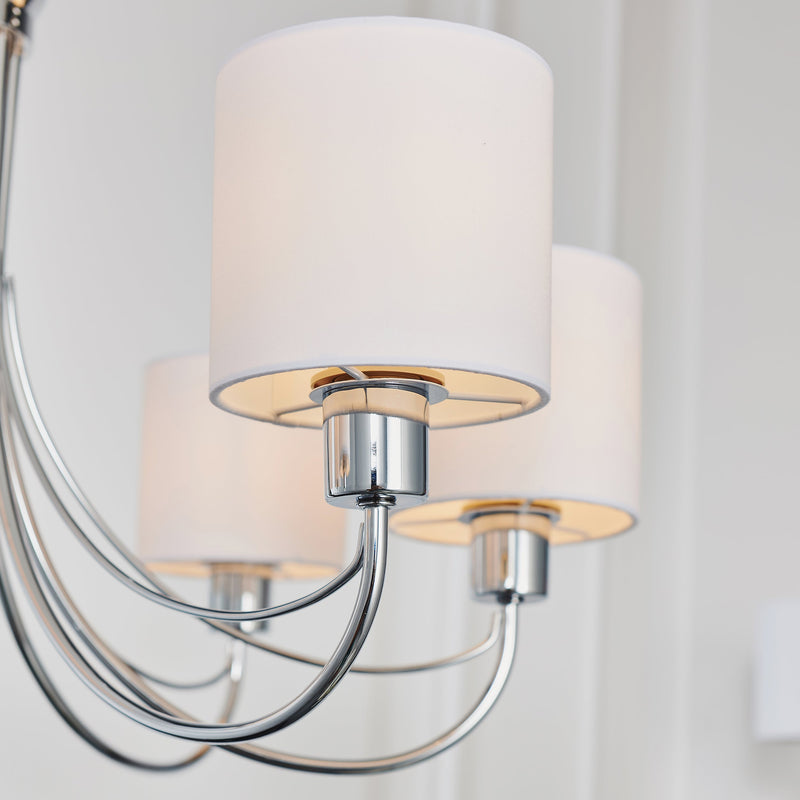 Endon Phantom 7lt Pendant Light PHANTOM-7CH
