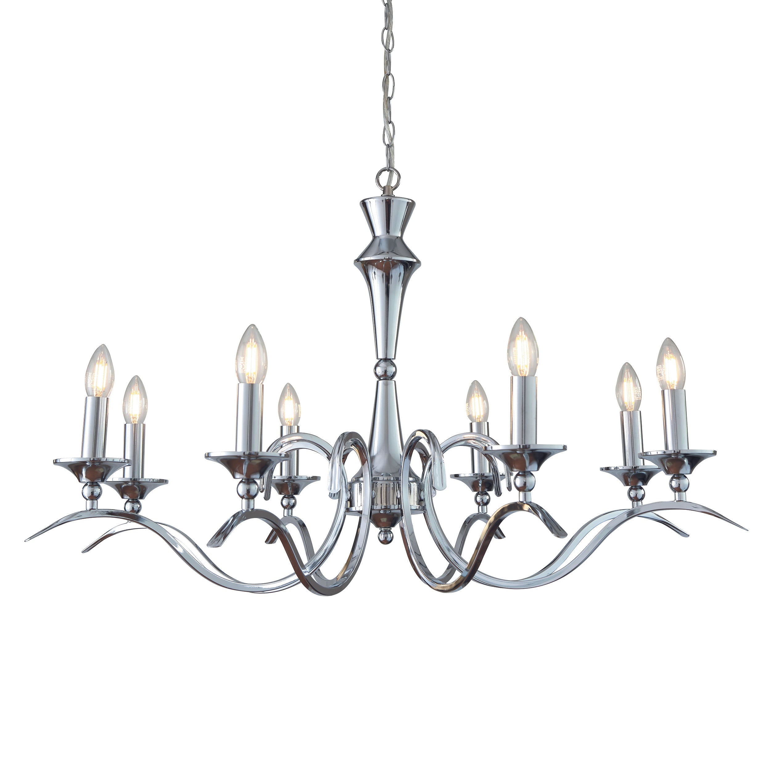 Endon Kora 8lt Pendant Light KORA-8CH
