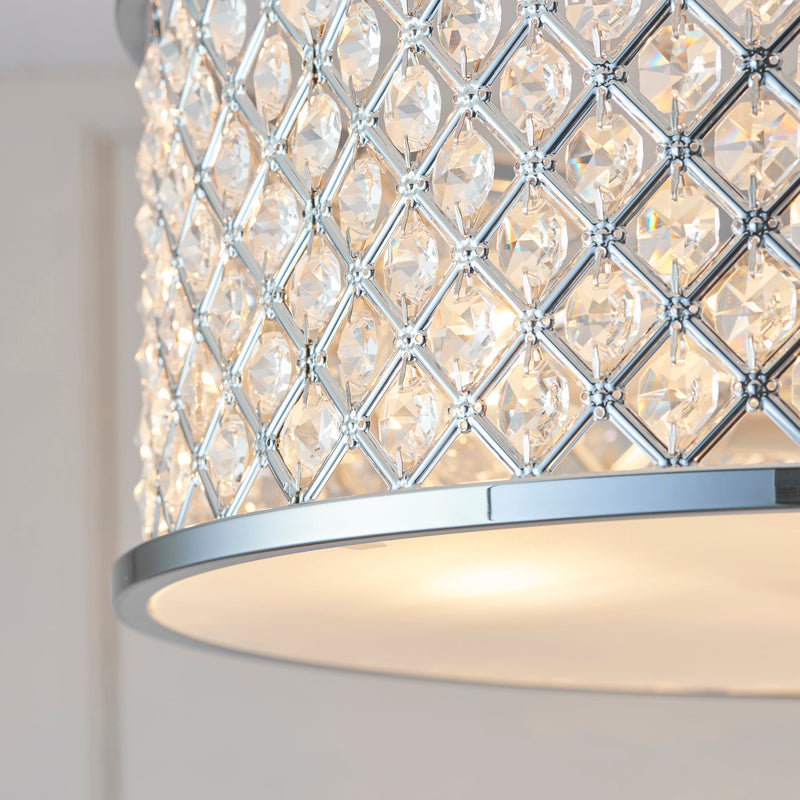 Endon Hudson 3lt Flush Light HUDSON-3CH