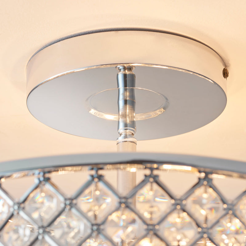 Endon Hudson 3lt Flush Light HUDSON-3CH