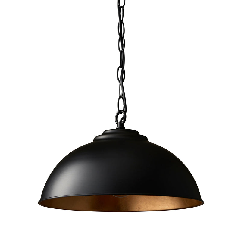 Endon Colman 1lt Pendant Light COLMAN-BL