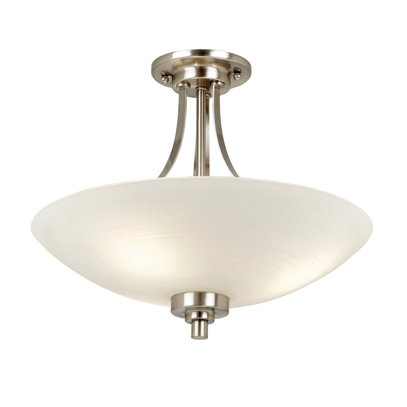 Endon Welles 3lt Flush Light WELLES-3SC